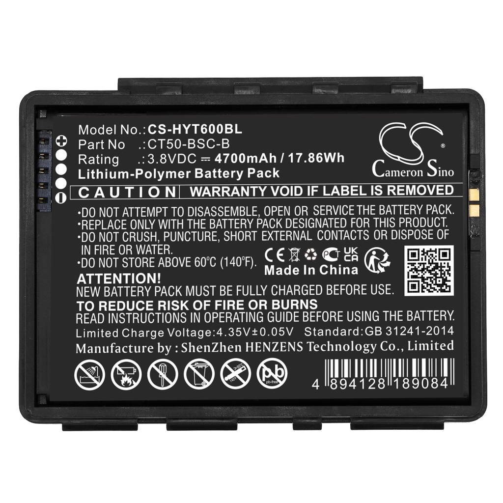 Baterie do skanera Honeywell CS-HYT600BL