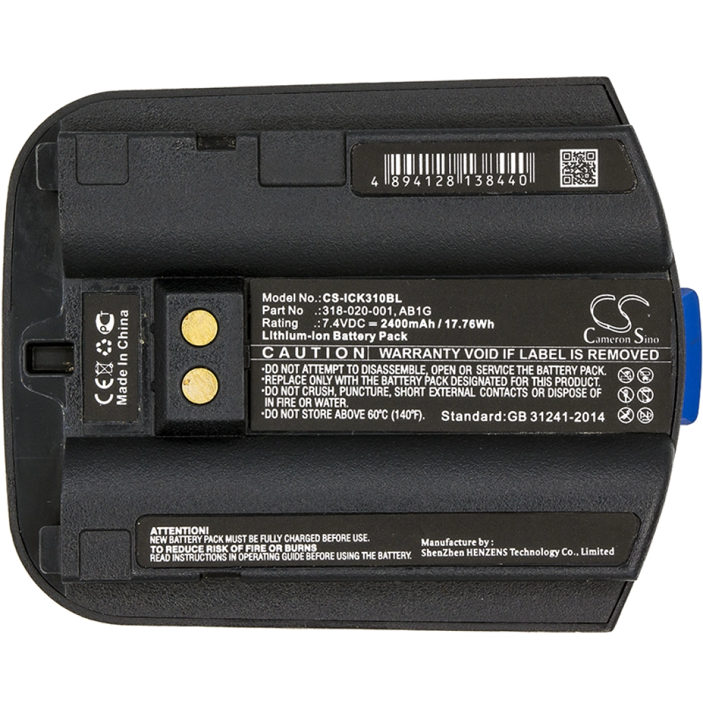 BarCode, Scanner Battery Intermec CK30