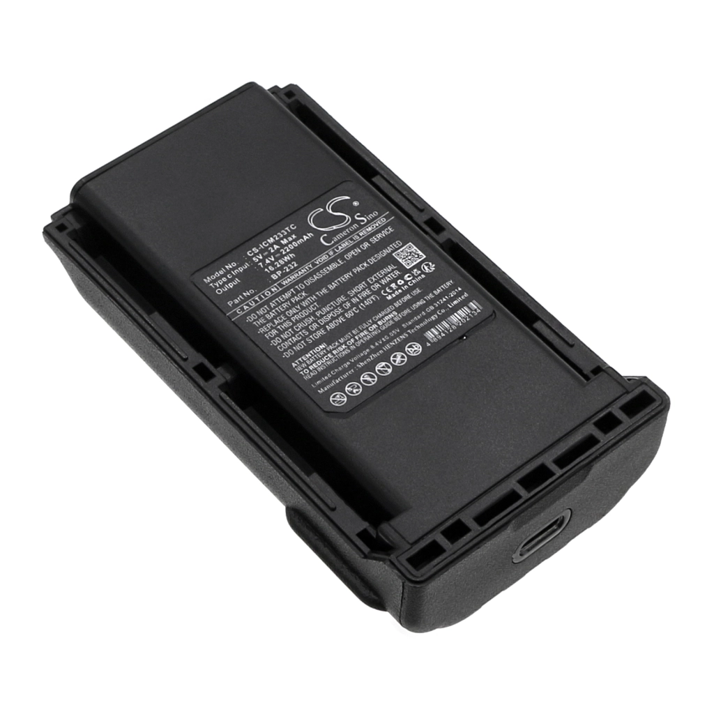 Two-Way Radio Battery Icom IC-F44GS