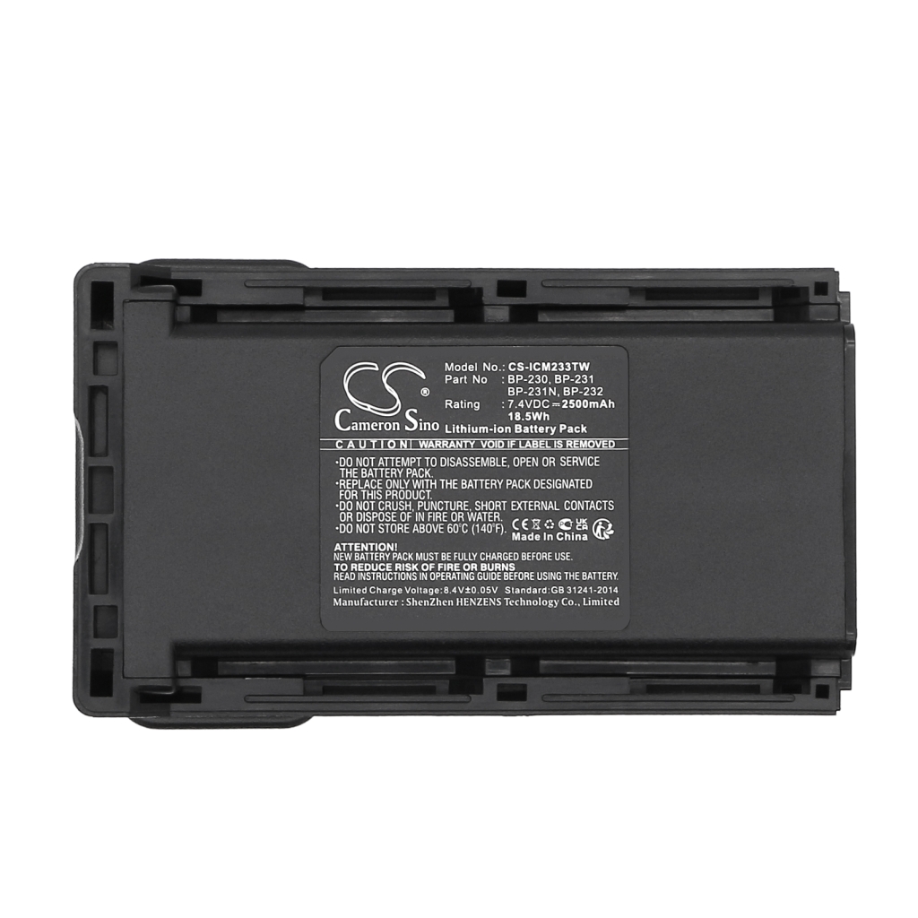 Two-Way Radio Battery Icom IC-F4230DS