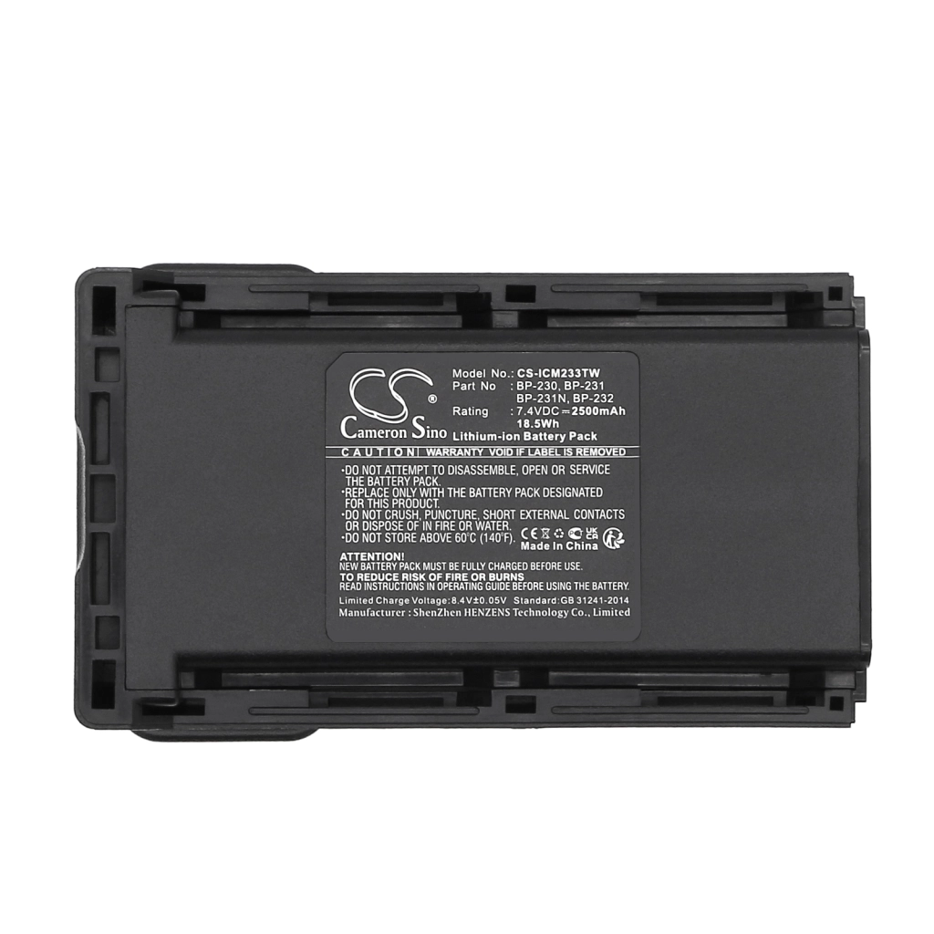 Two-Way Radio Battery Icom IC-F4230DS