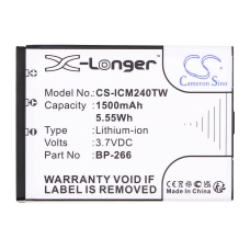 Kompatybilna wymiana baterii za Icom BP-266,PB-19