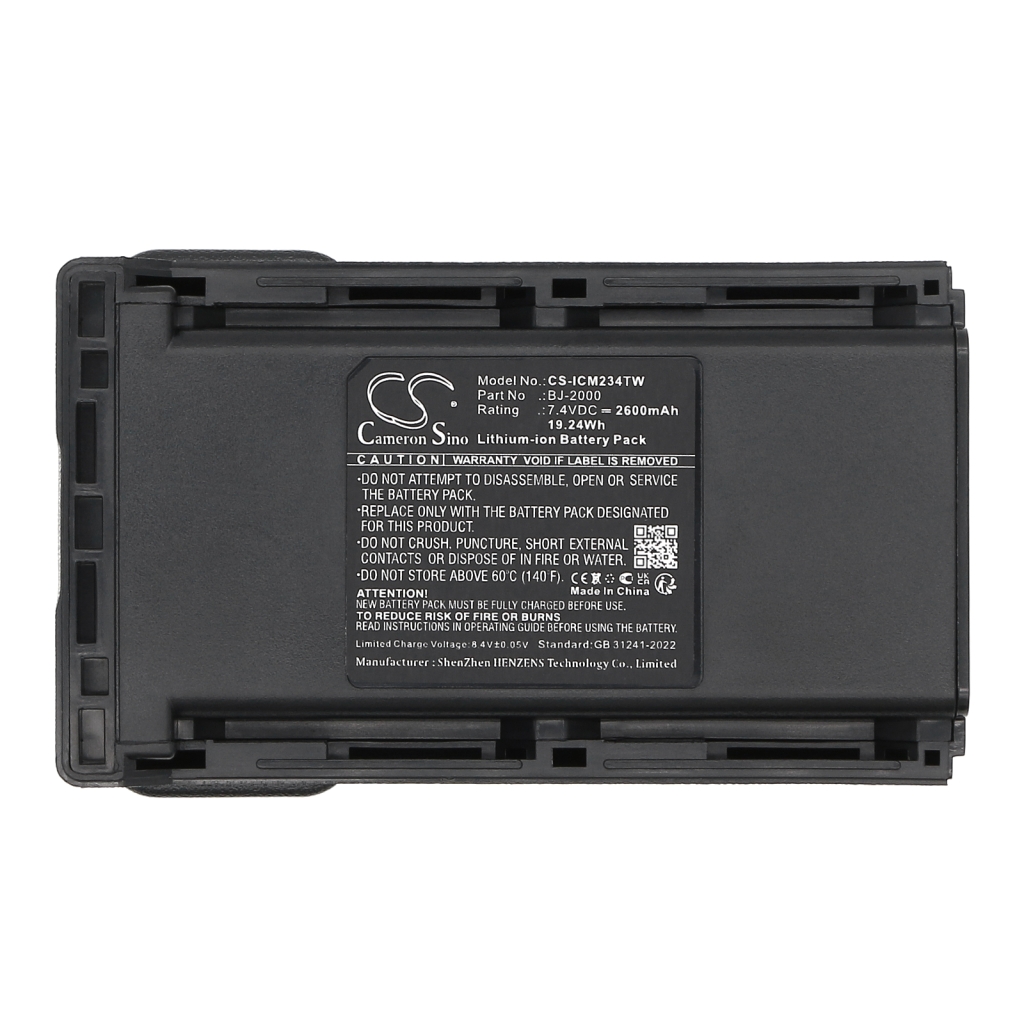Two-Way Radio Battery Icom IC-F4261DS