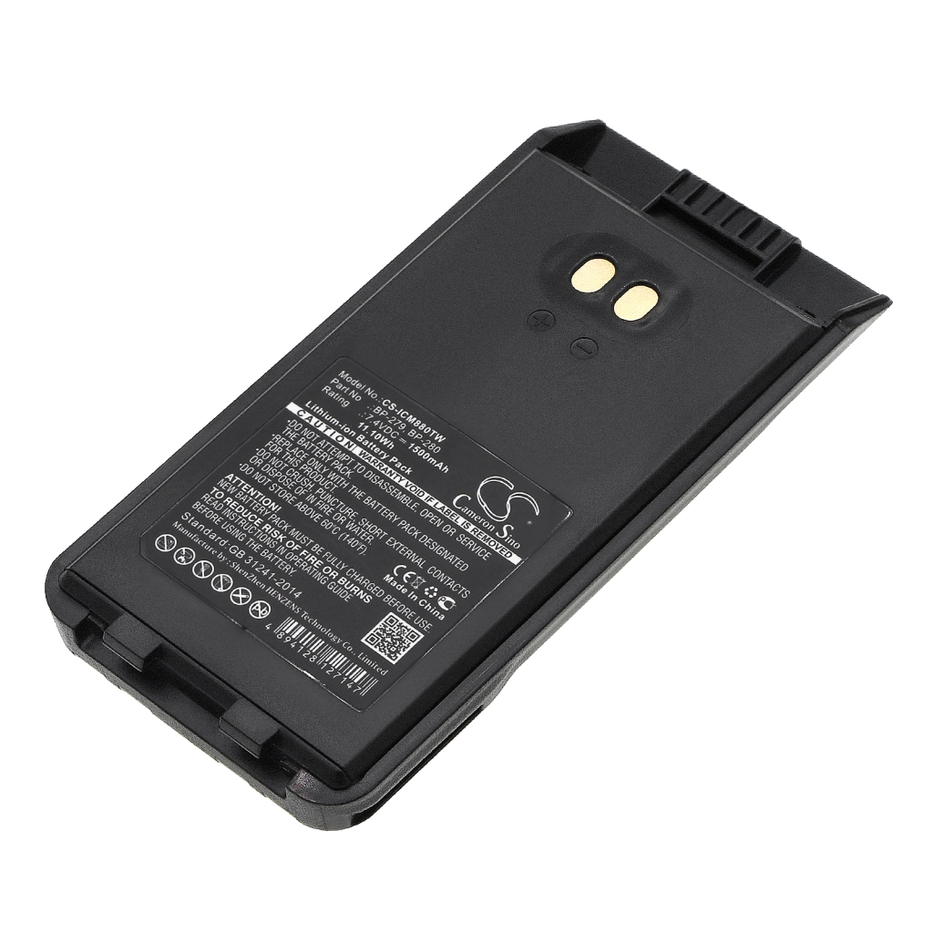 Two-Way Radio Battery Icom F1000D