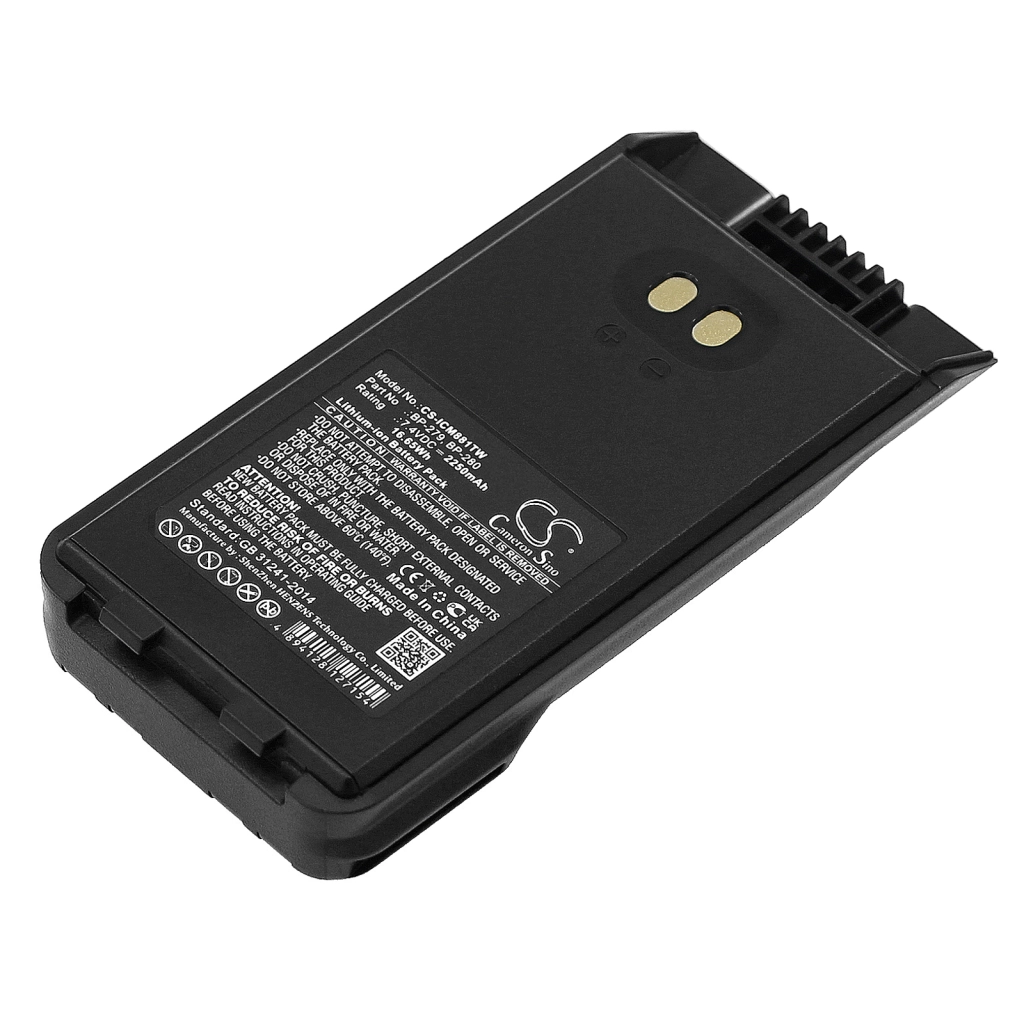 Two-Way Radio Battery Icom F2000T
