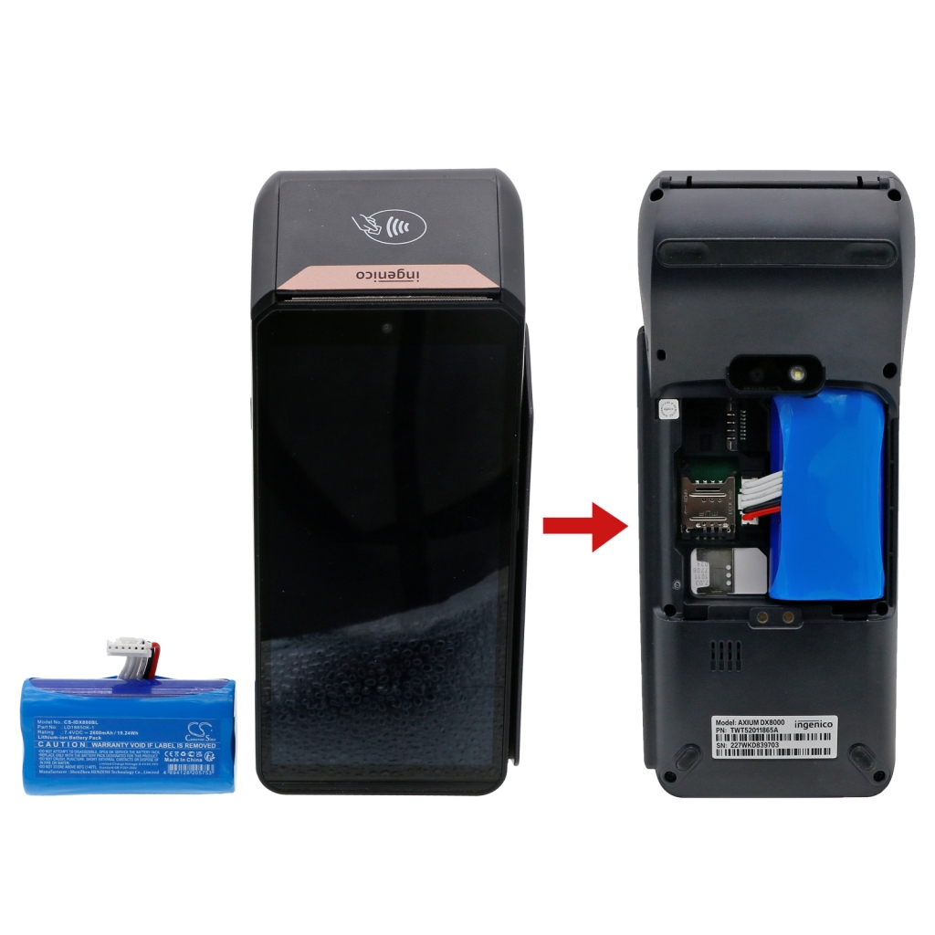 Battery Replaces LD18650M