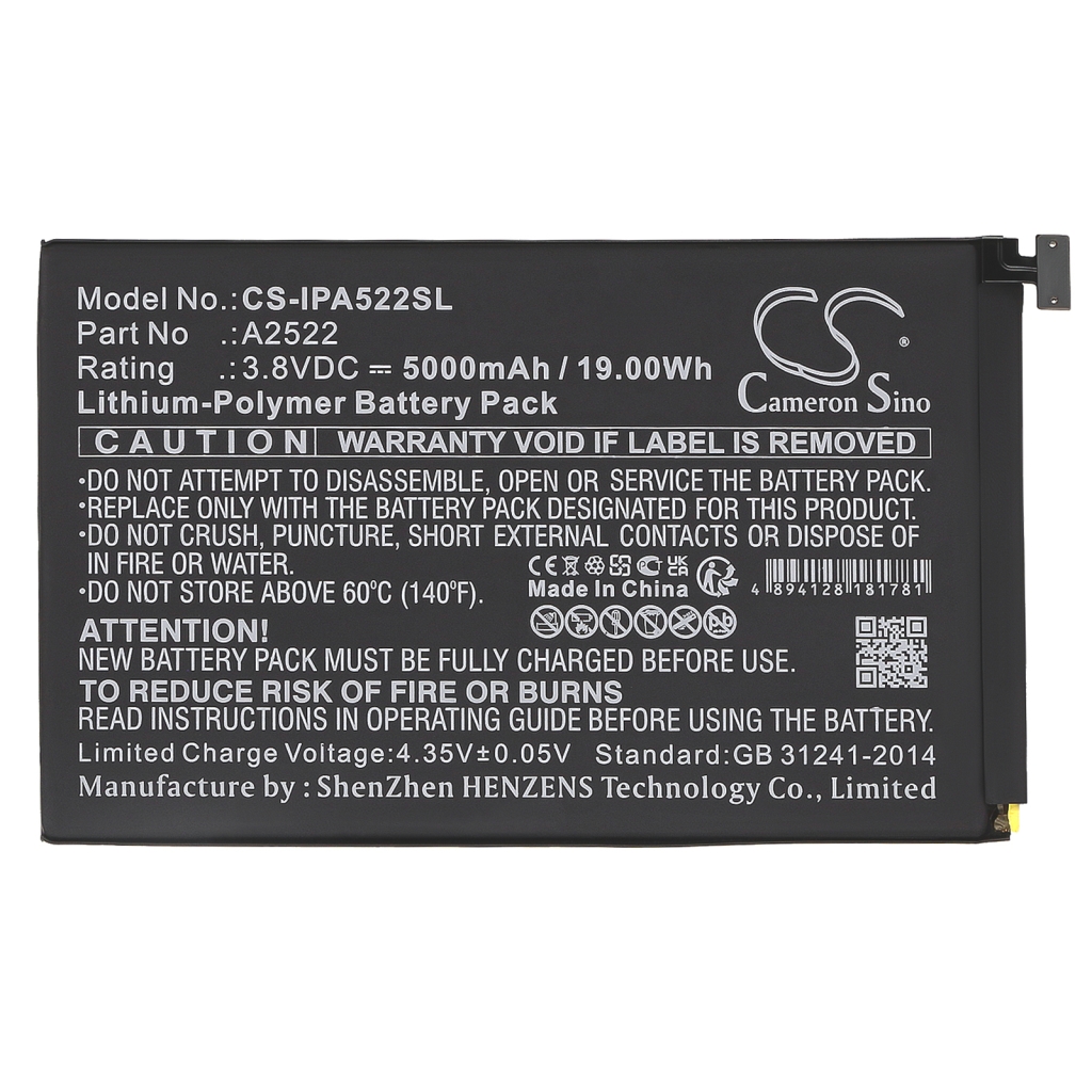 Baterie do tabletów Apple CS-IPA522SL