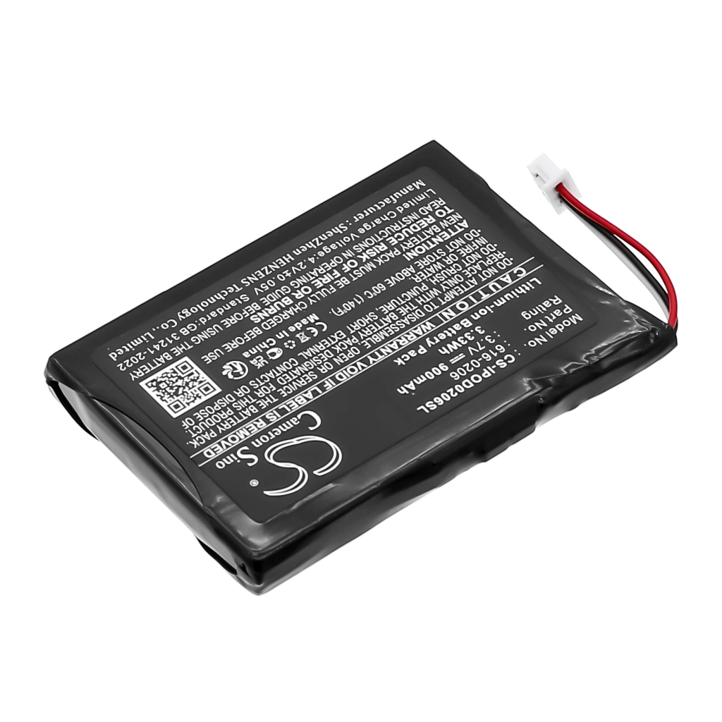 Baterie do odtwarzaczy MP3 Apple CS-IPOD0206SL