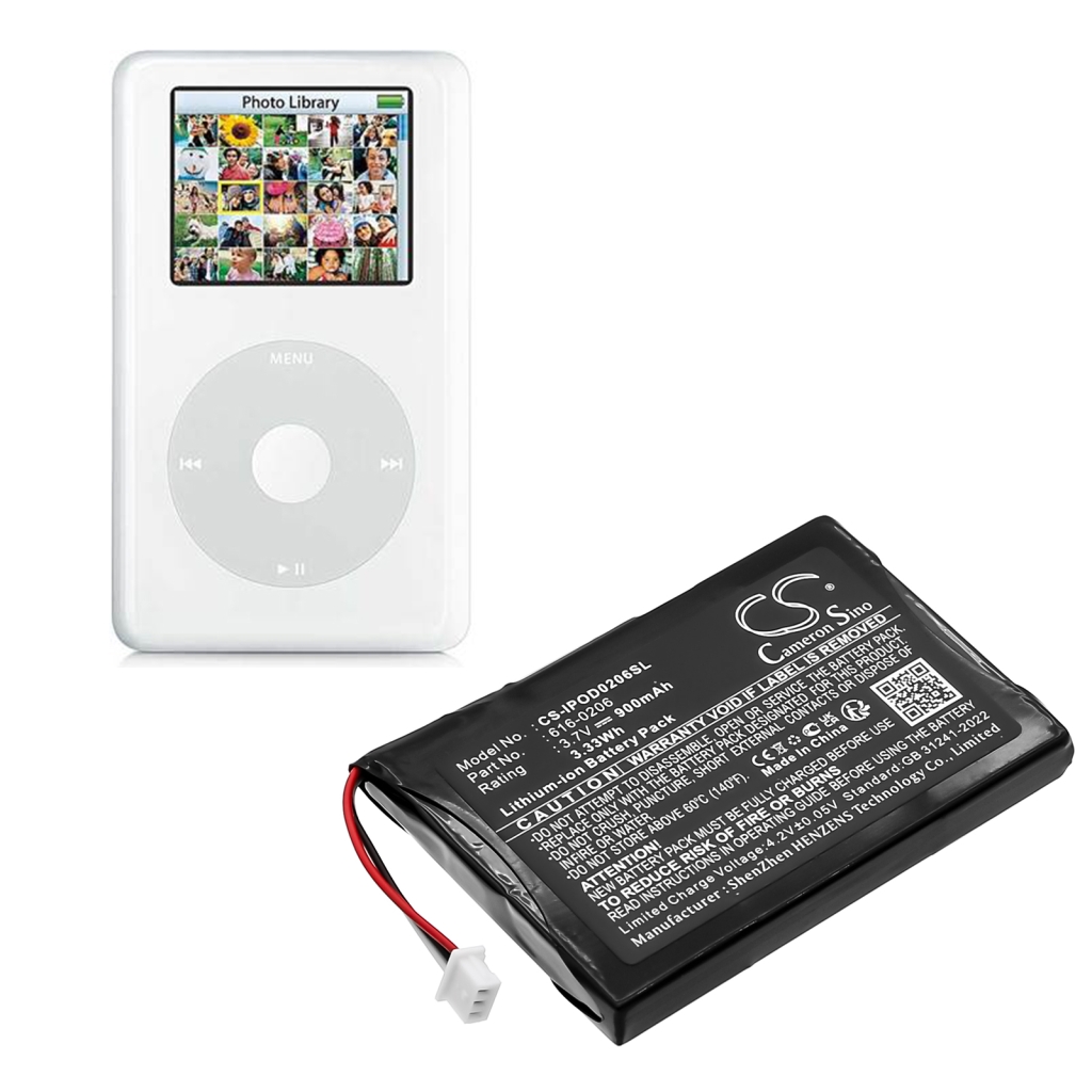 Baterie do odtwarzaczy MP3 Apple Photo 60GB M9830