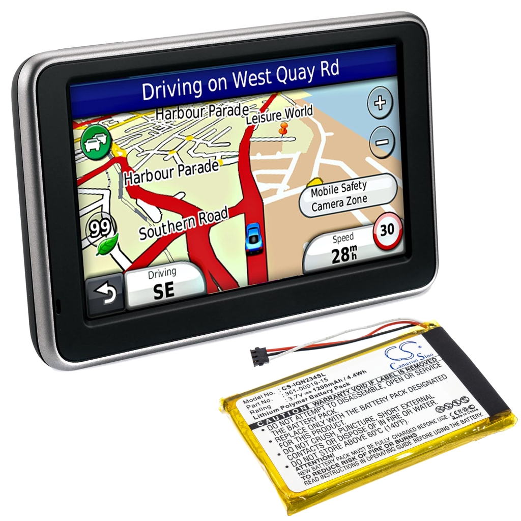 Baterie do nawigacji (GPS) Garmin CS-IQN234SL