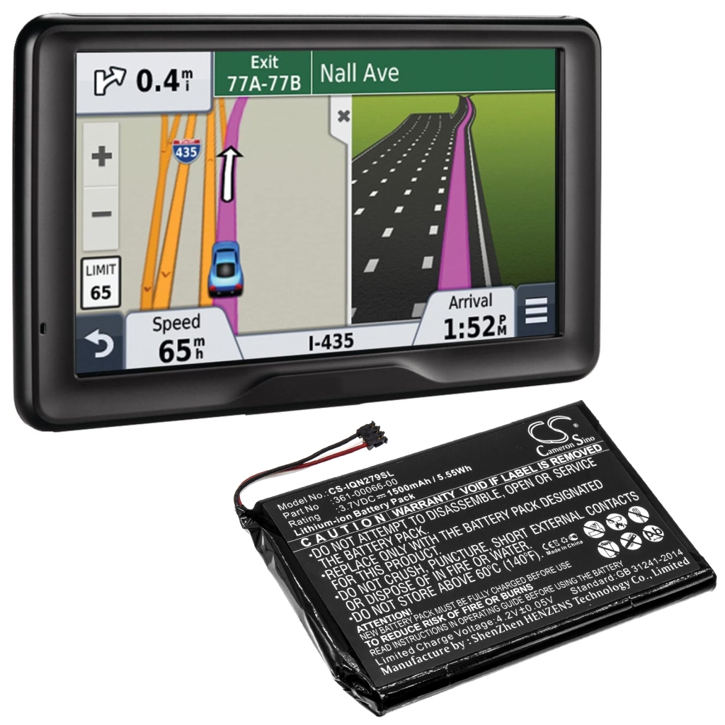 Baterie do nawigacji (GPS) Garmin CS-IQN279SL