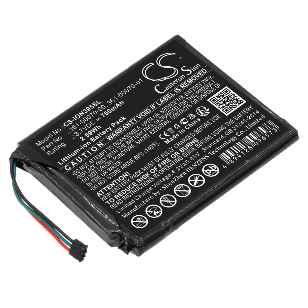 Baterie do nawigacji (GPS) Garmin CS-IQN395SL