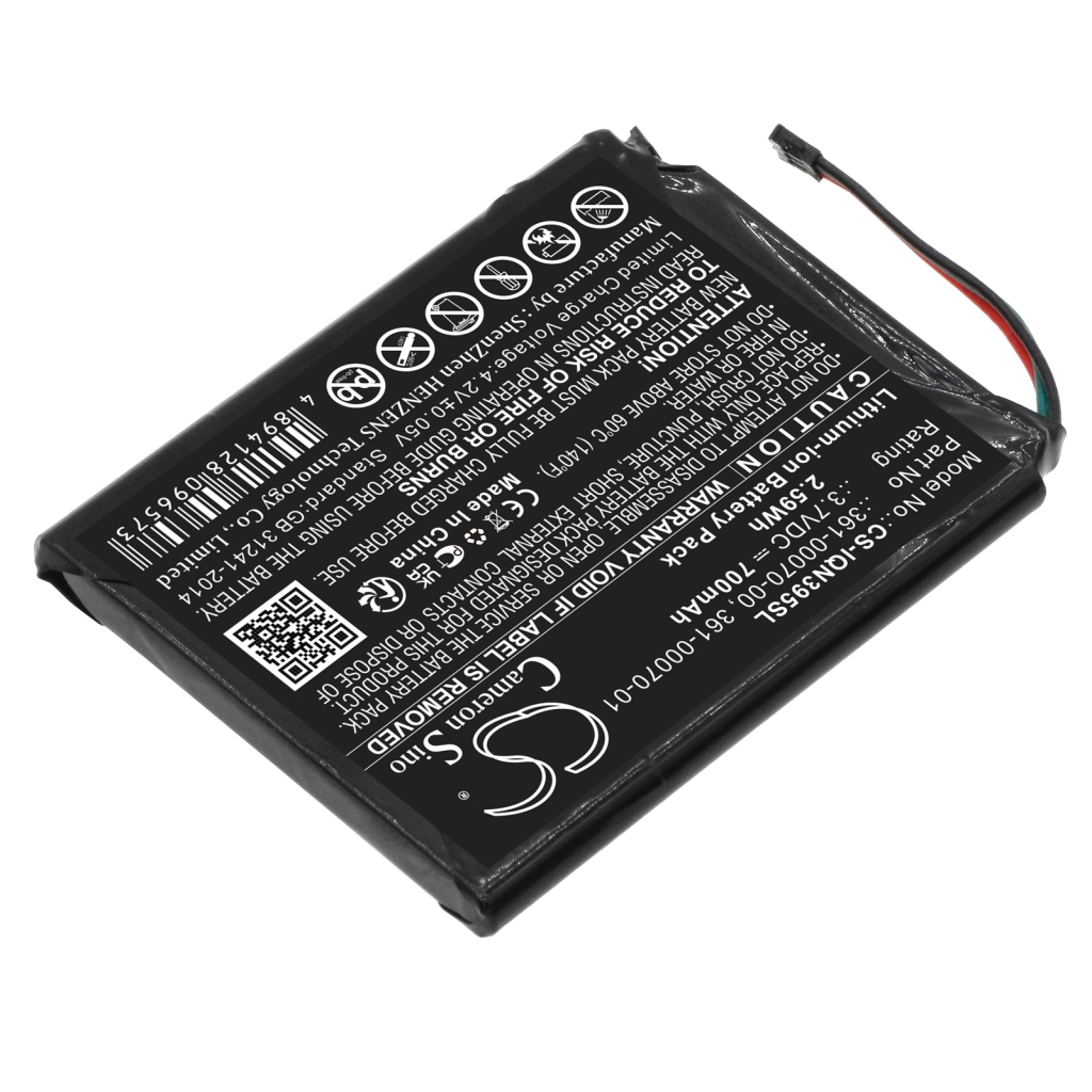 Baterie do nawigacji (GPS) Garmin CS-IQN395SL