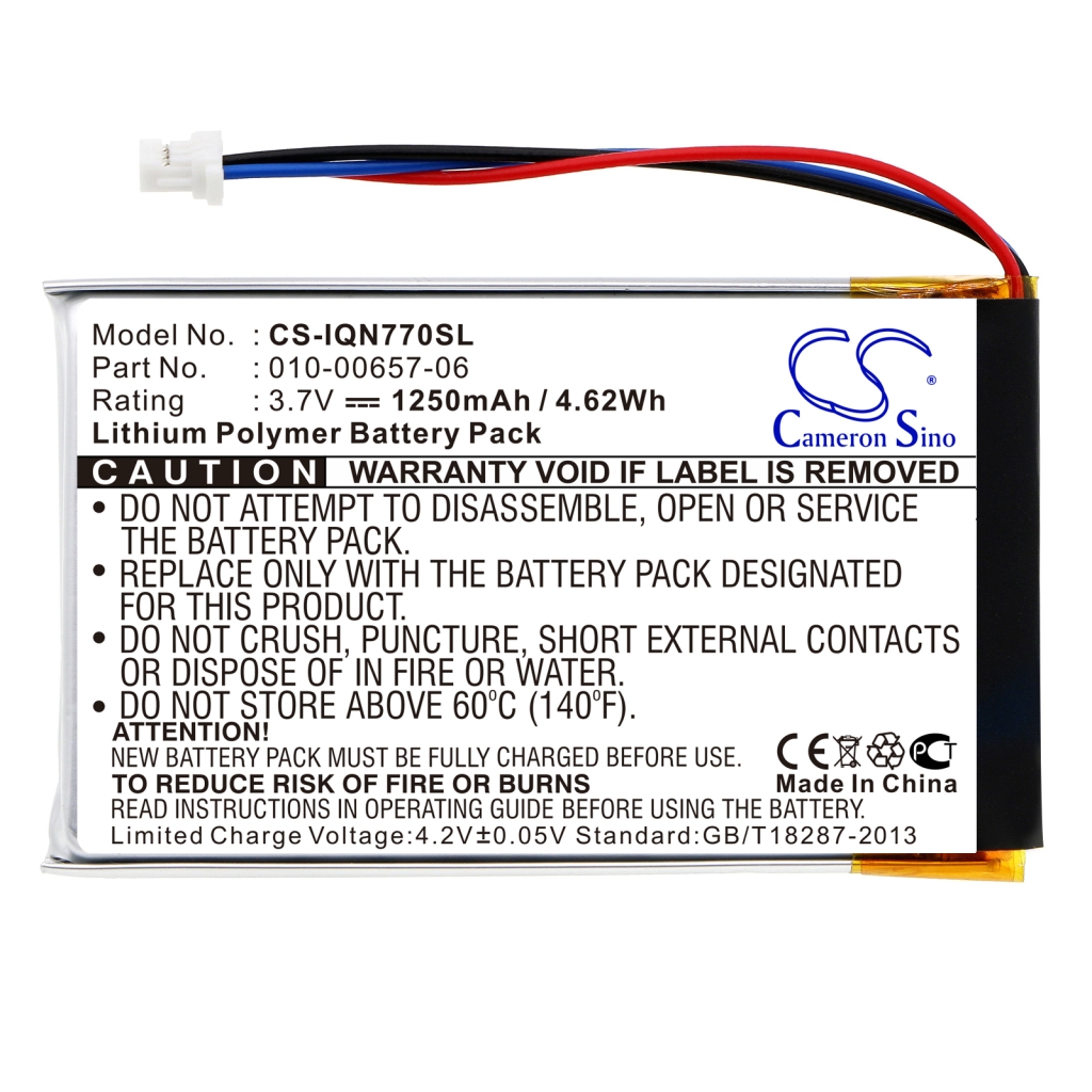 Baterie do nawigacji (GPS) Garmin CS-IQN770SL