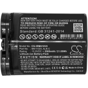CS-IRM610VX<br />Batteries for   replaces battery 4650149