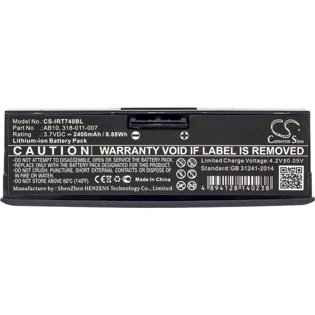 BarCode, Scanner Battery Intermec CS-IRT740BL
