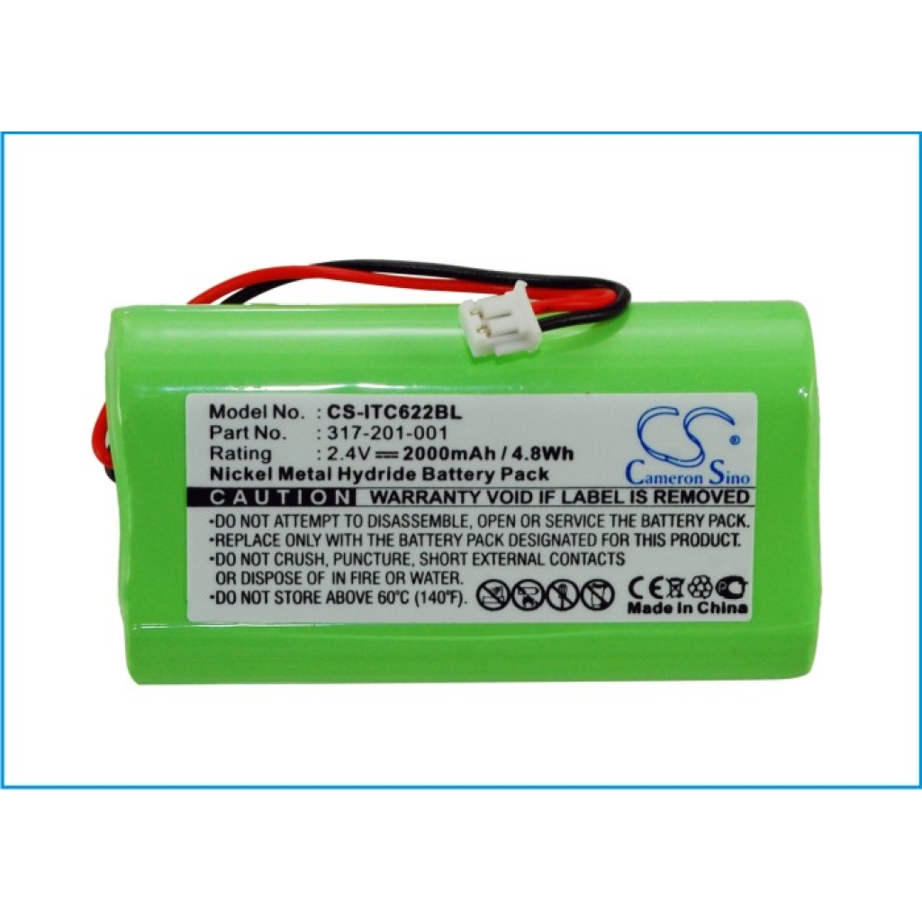 Baterie do skanera Intermec CS-ITC622BL