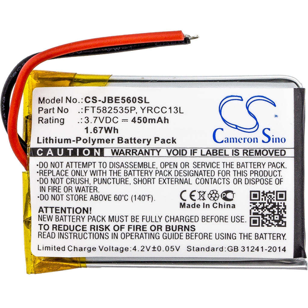 Baterie do bezprzewodowych słuchawek i zestawów słuchawkowych Jbl CS-JBE560SL