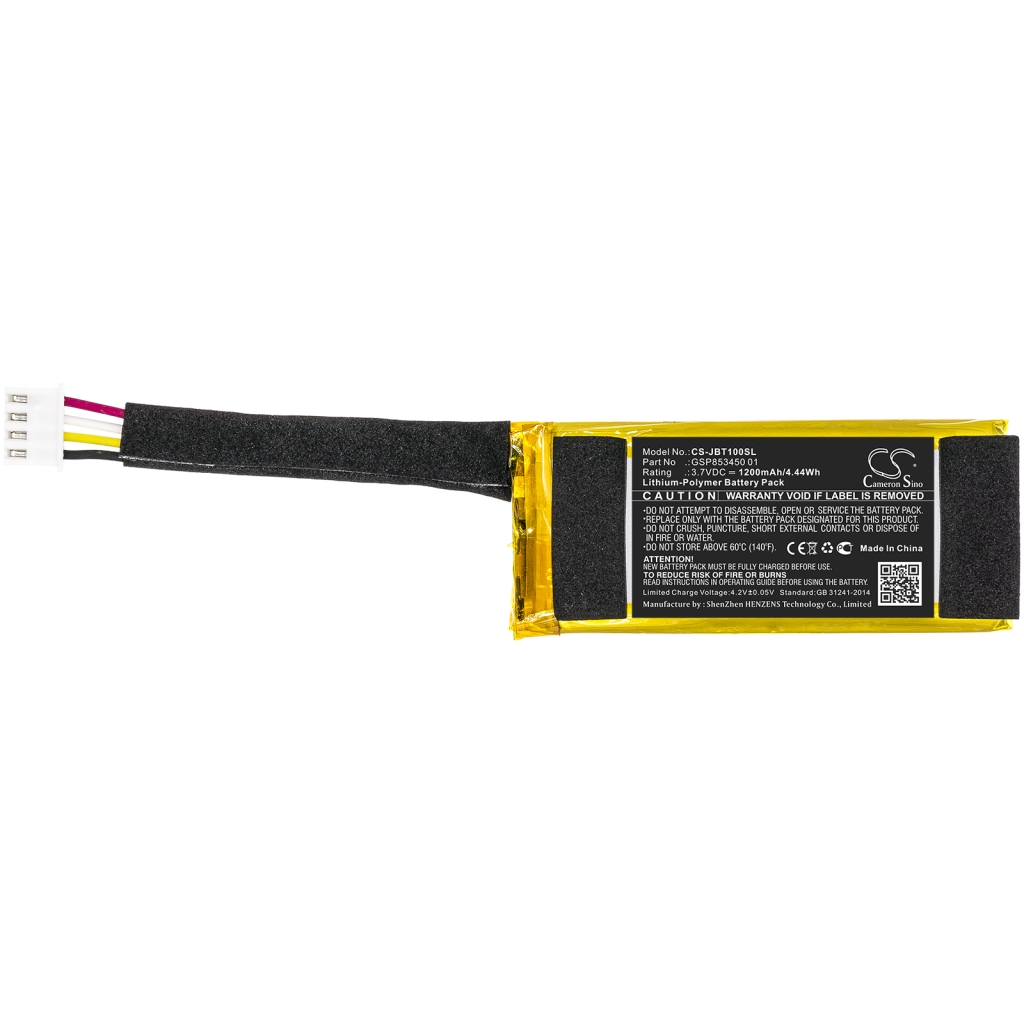 Baterie do bezprzewodowych słuchawek i zestawów słuchawkowych Jbl CS-JBT100SL