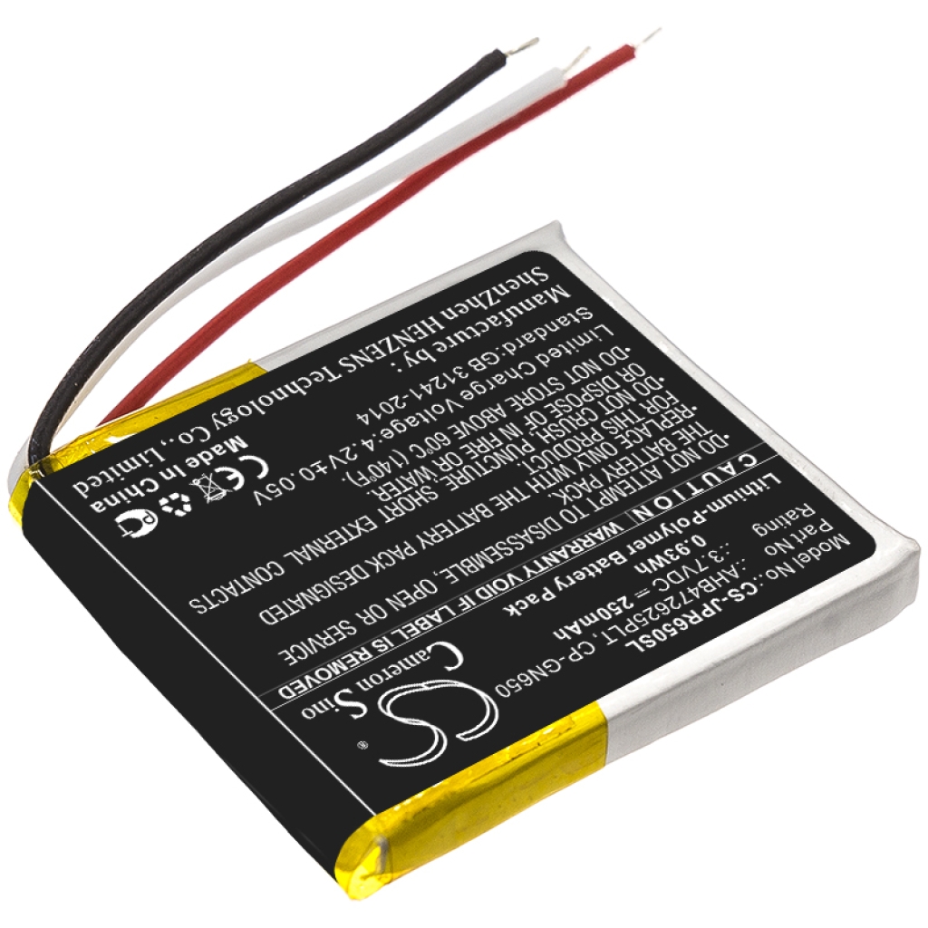 Baterie do bezprzewodowych słuchawek i zestawów słuchawkowych Jabra CS-JPR650SL