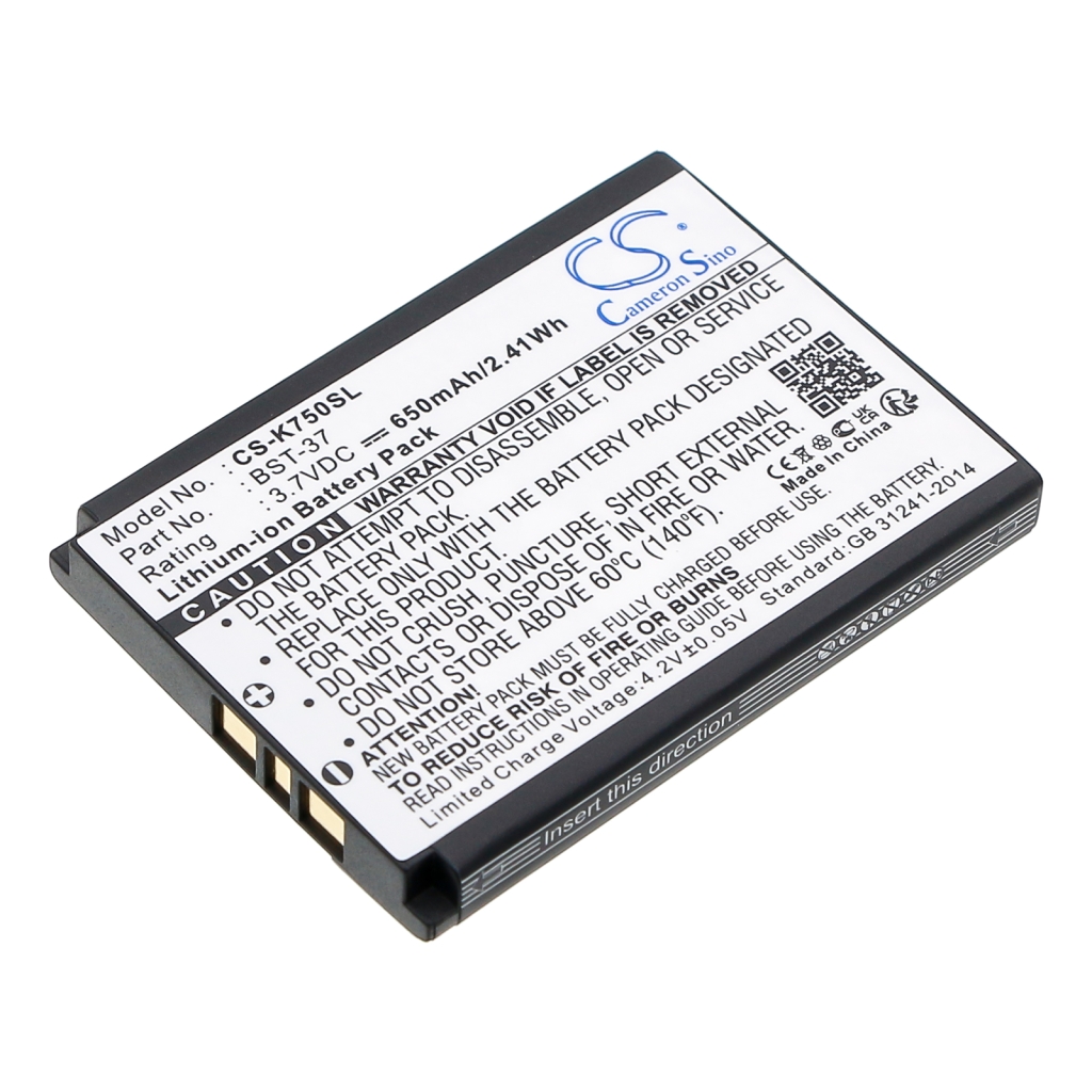 Mobile Phone Battery Sony Ericsson D750