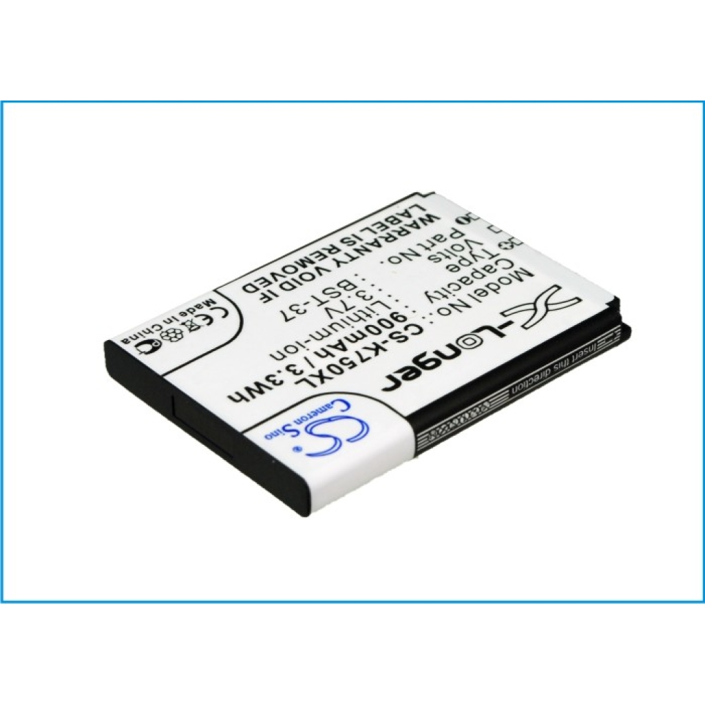 Bateria kompatybilny z Sony Ericsson CS-K750XL