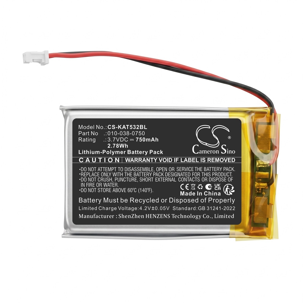 Battery compatible with Kar-tech