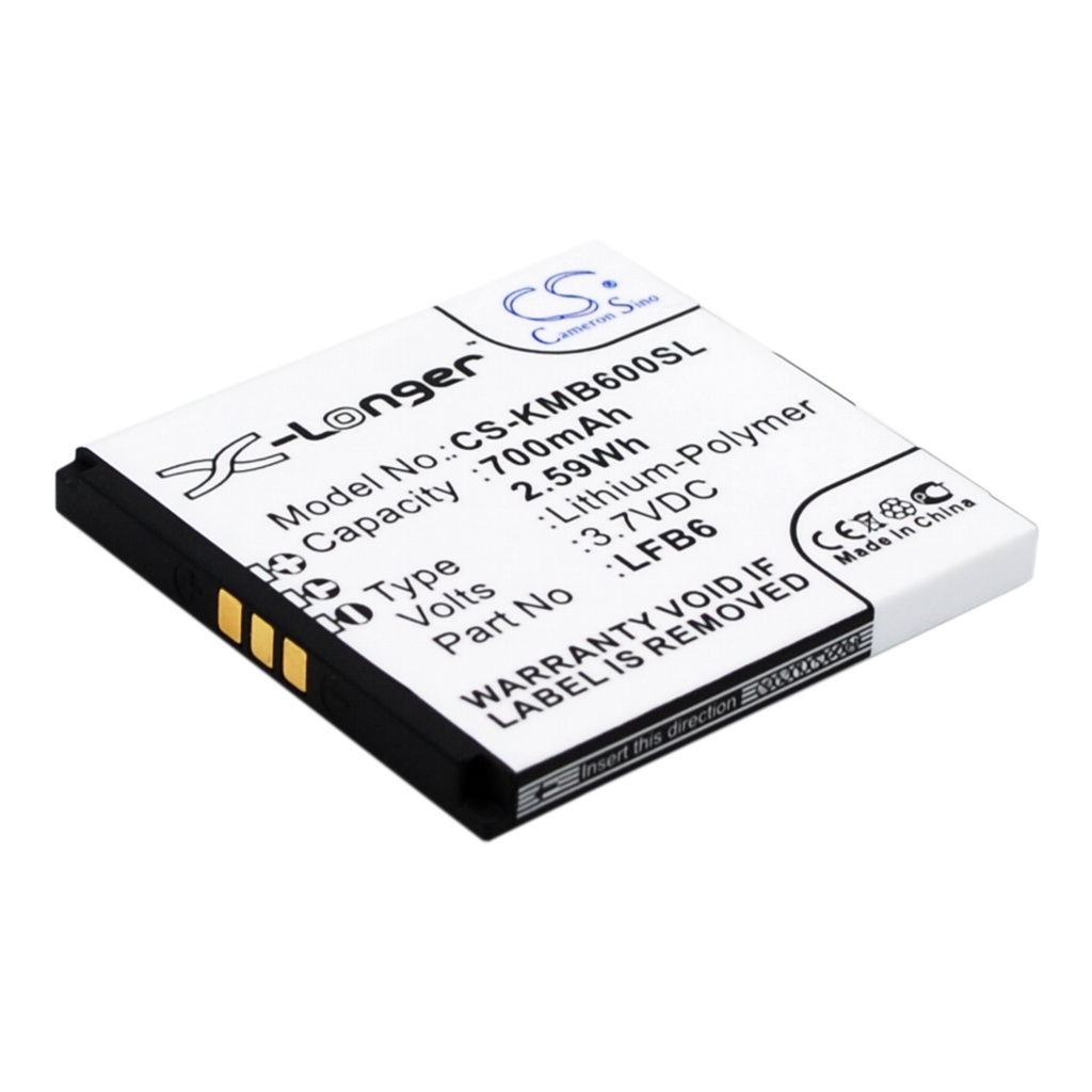 Baterie do telefonów komórkowych Kazam CS-KMB600SL