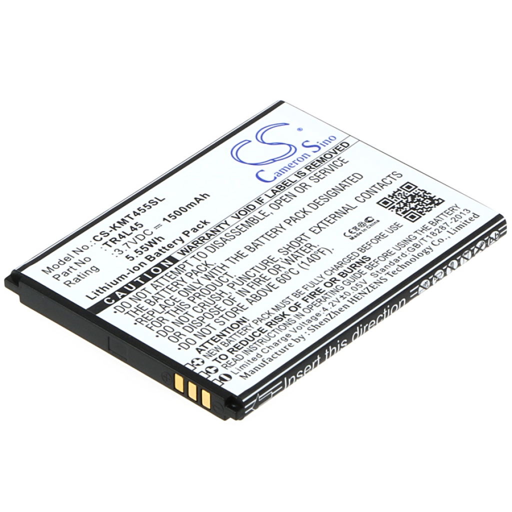 Baterie do telefonów komórkowych Kazam CS-KMT455SL