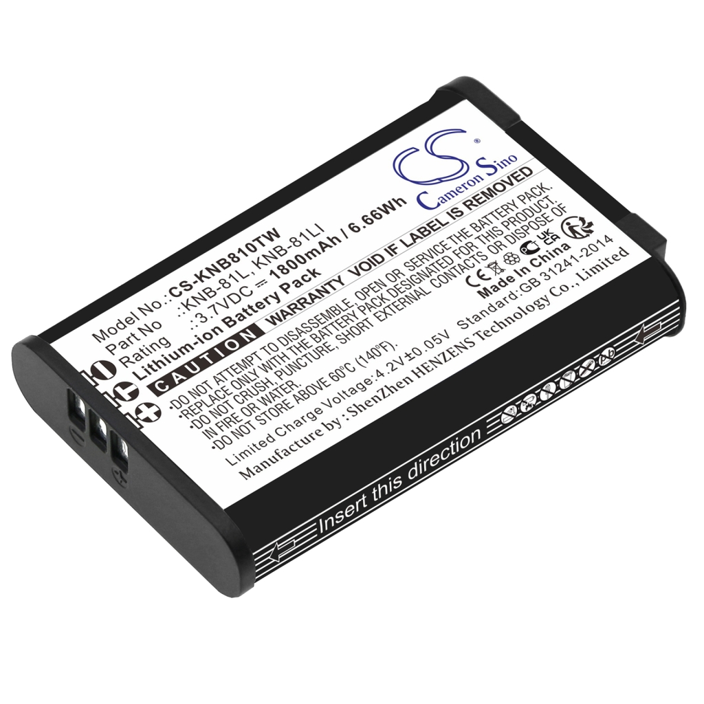 Baterie do radioodbiorników Kenwood CS-KNB810TW