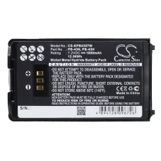 Kompatybilna wymiana baterii za Kenwood KNB-43,PB-43,PB-43H,PB-43N