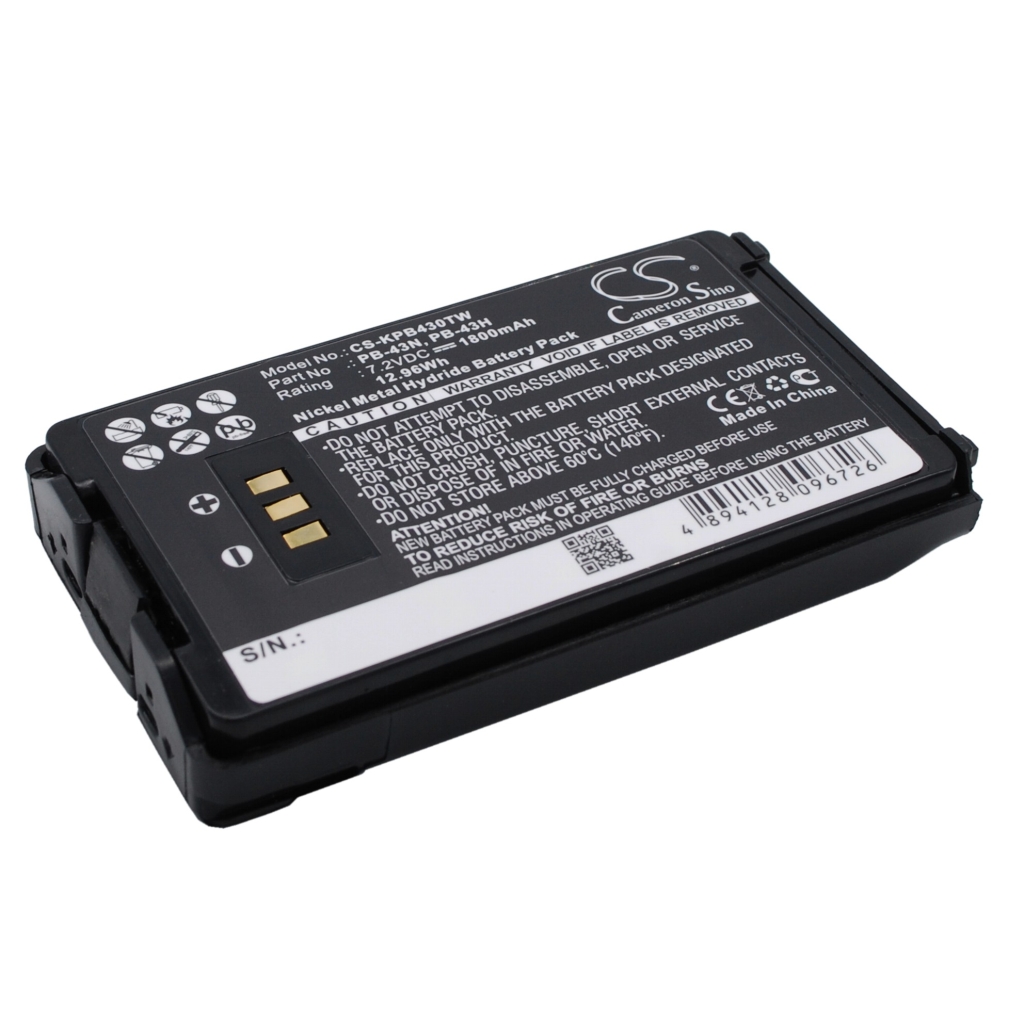Baterie do radioodbiorników Kenwood CS-KPB430TW