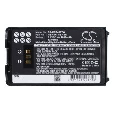 Kompatybilna wymiana baterii za Kenwood KNB-43,PB-43,PB-43H,PB-43N