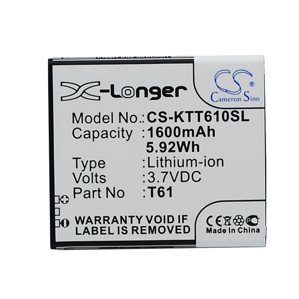 Bateria kompatybilny z K-Touch CS-KTT610SL