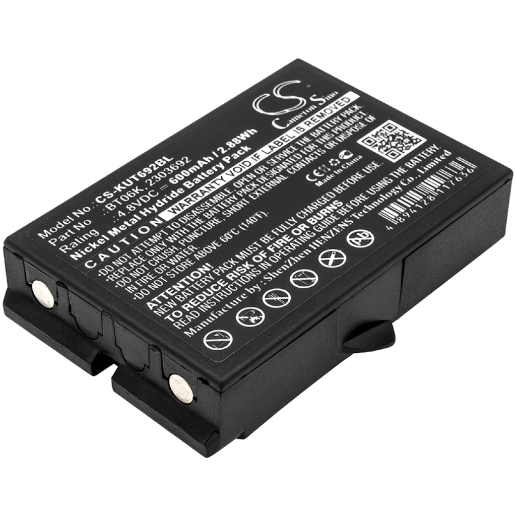 Battery industrial Ikusi RAD-TF transmitters