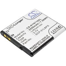 Kompatybilna wymiana baterii za Kyocera SCP-51LBPS