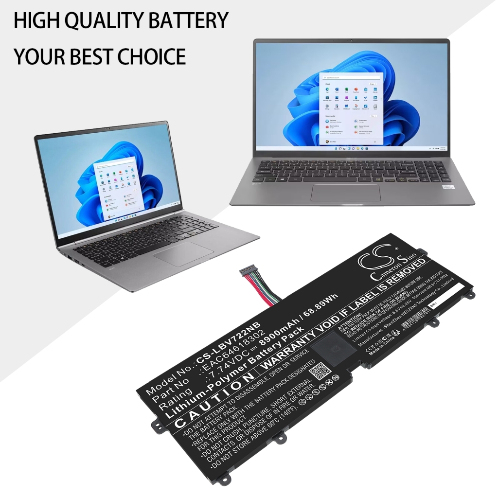 Notebook battery LG CS-LBV722NB