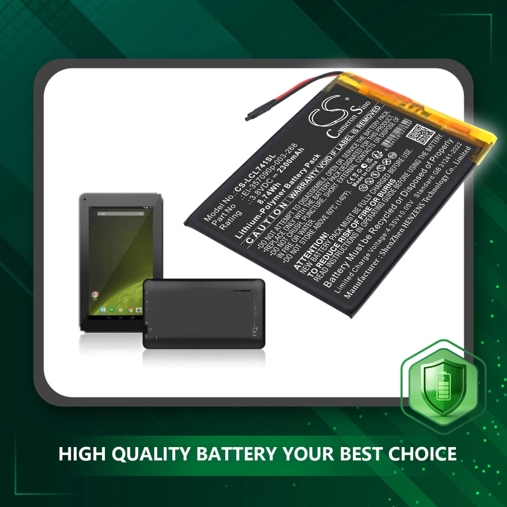 Battery compatible with Logicom