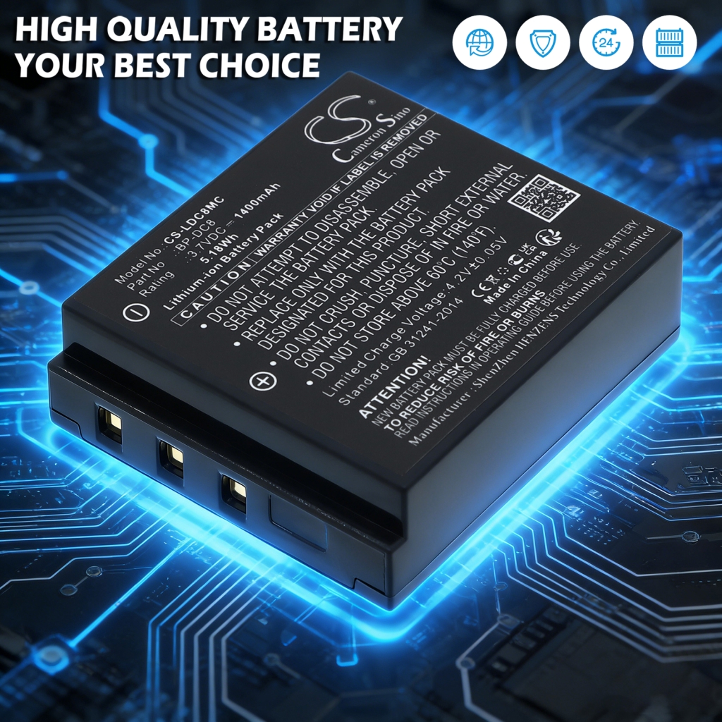 Battery compatible with LEICA