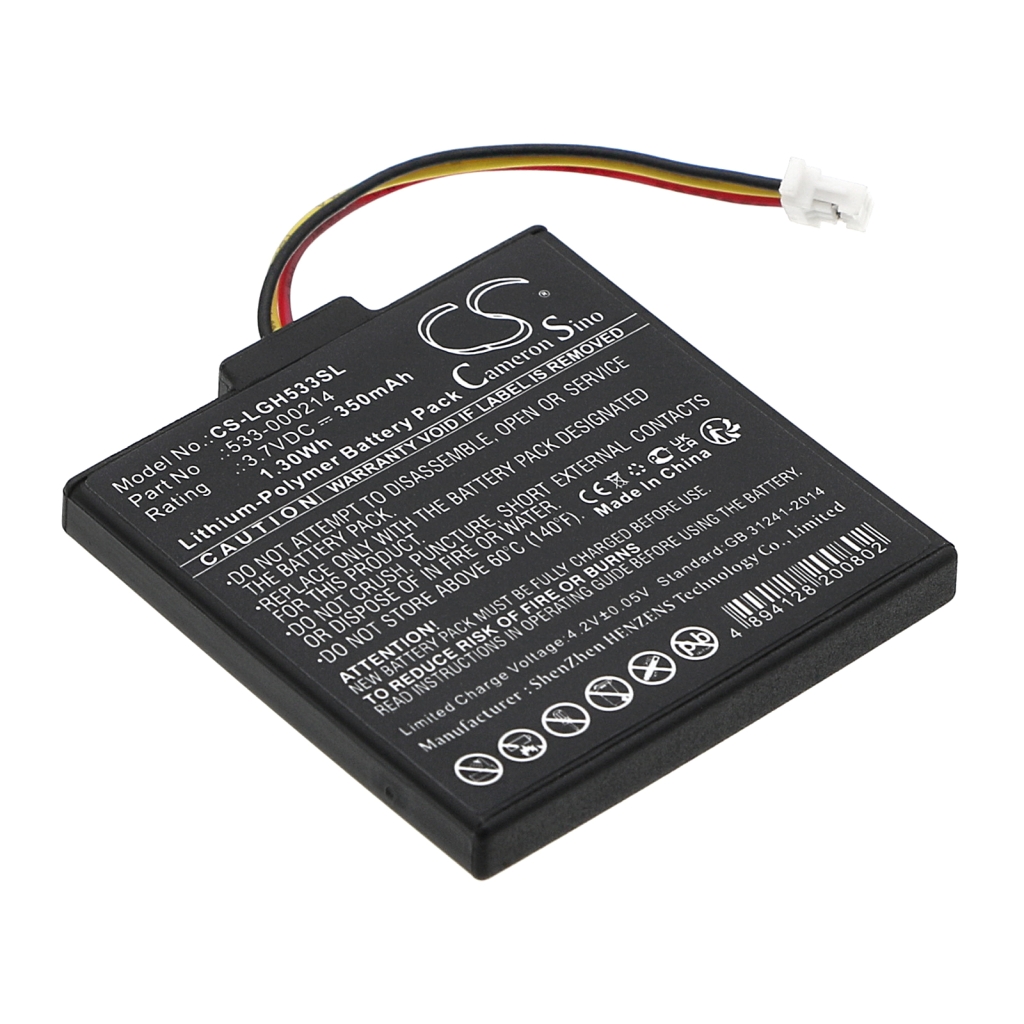 Baterie do bezprzewodowych słuchawek i zestawów słuchawkowych Logitech CS-LGH533SL