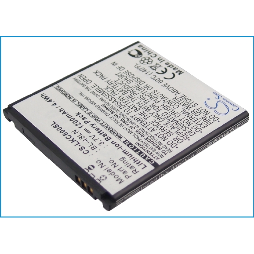 Baterie do telefonów komórkowych LG LS696