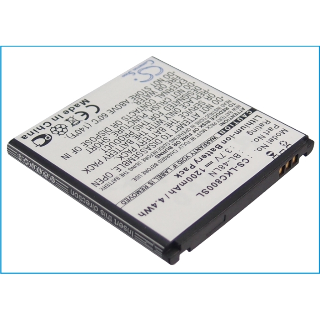 Baterie do telefonów komórkowych LG P725