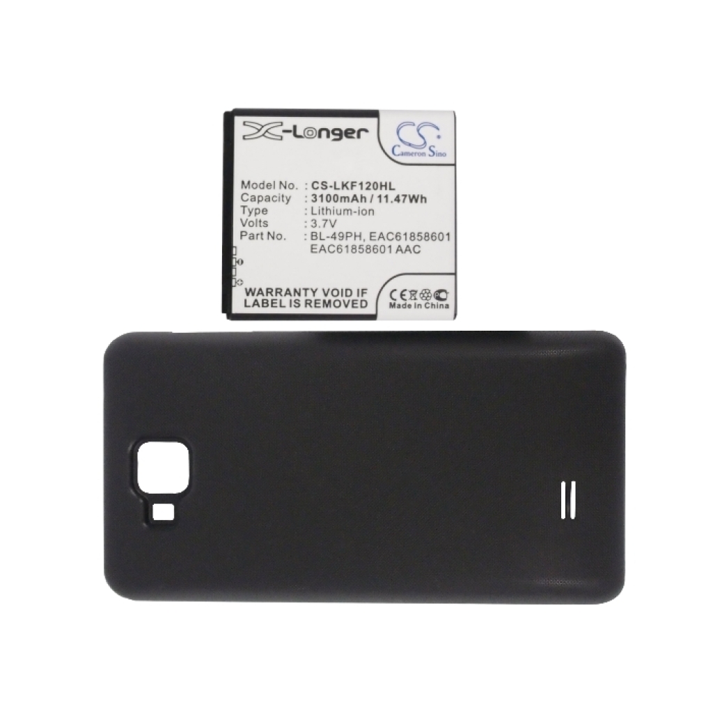 Baterie do telefonów komórkowych LG F120L