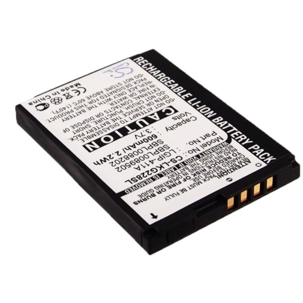 Baterie do telefonów komórkowych LG CG810