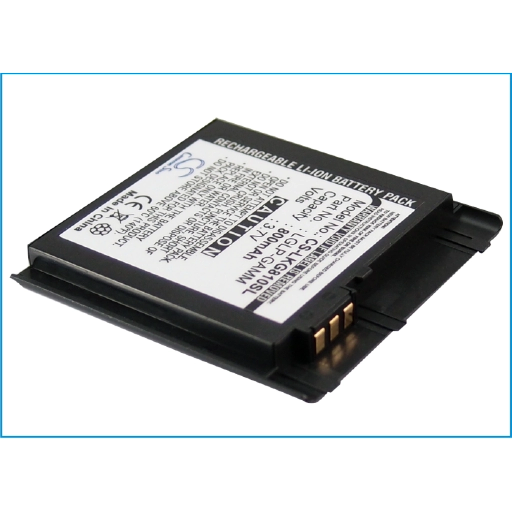 Baterie do telefonów komórkowych LG CS-LKG810SL