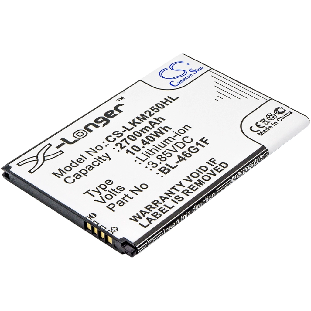 Baterie do telefonów komórkowych LG CS-LKM250HL