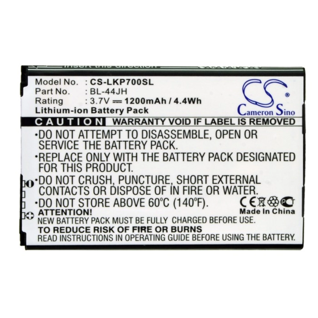 Mobile Phone Battery LG MS770