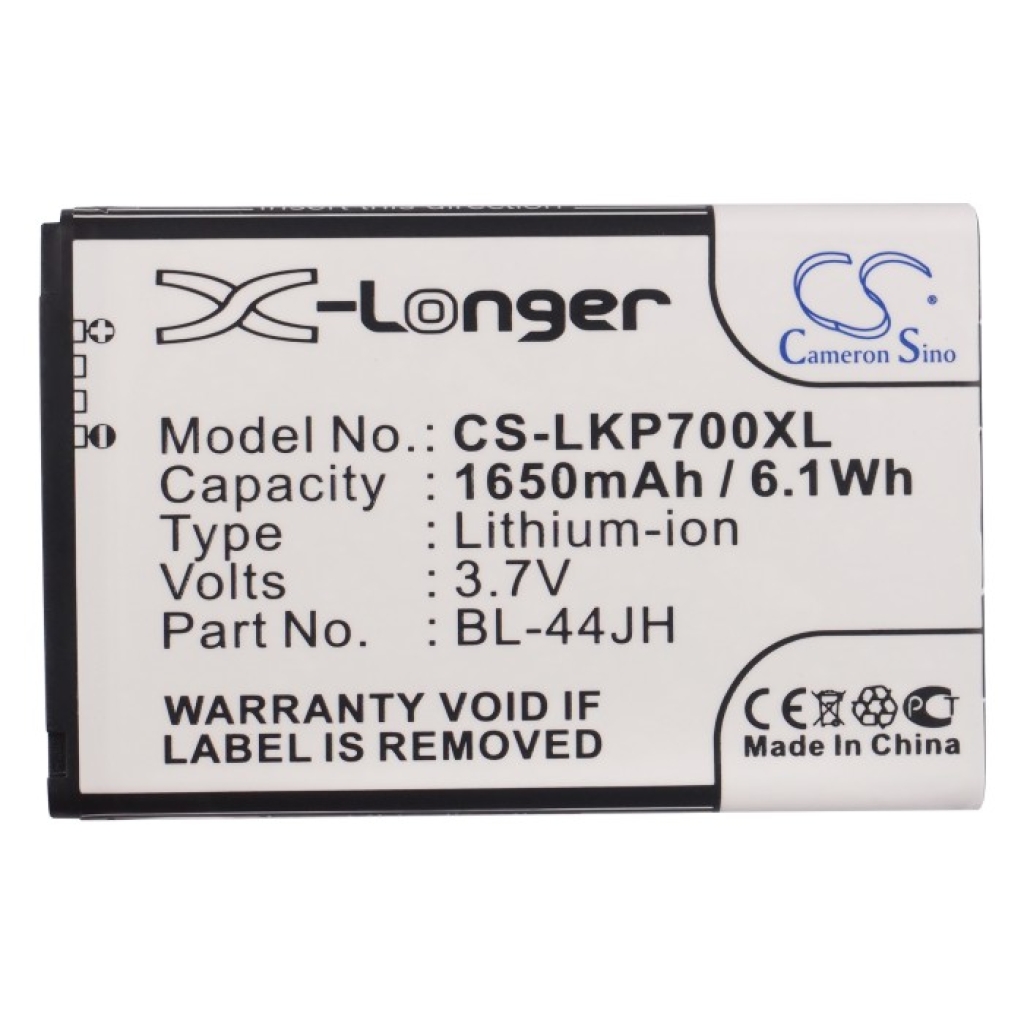 Bateria kompatybilny z LG BoostMobile Cricket CS-LKP700XL
