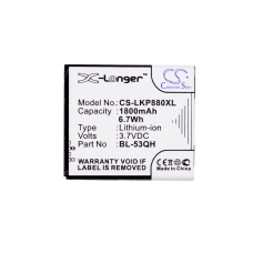 Kompatybilna wymiana baterii za LG BL-53QH,EAC61878603,EAC61878605,EAC61898401