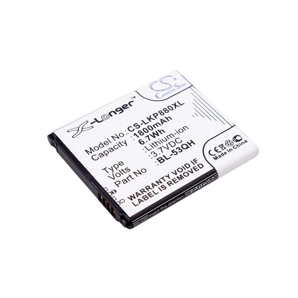 Baterie do telefonów komórkowych MetroPCS LGMS870